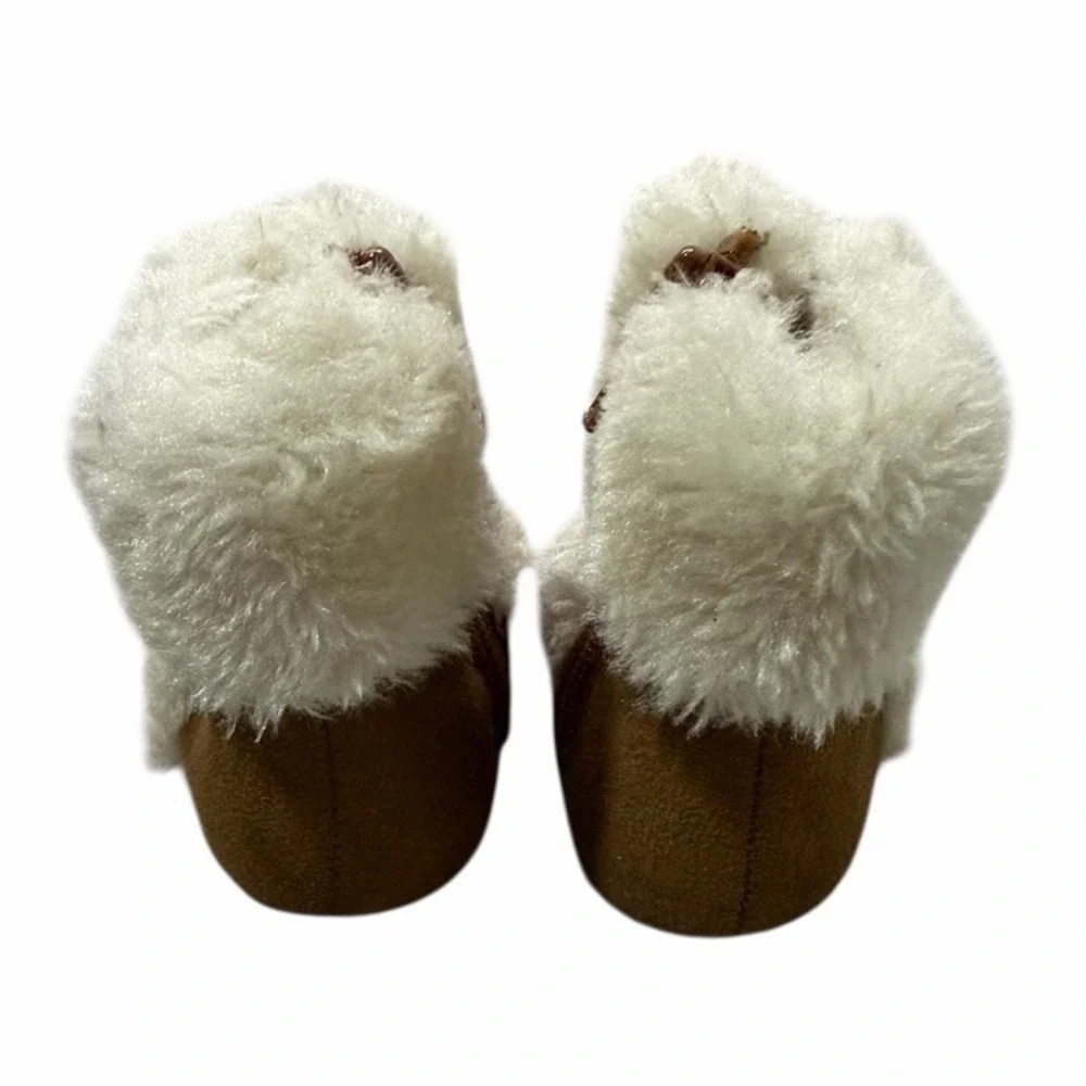 Michael Kors Baby Girl Grace Faux Fur‎ Booties Size 1